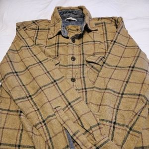 J Crew Wallace and Barnes Heavy Flannel Shirt Medium